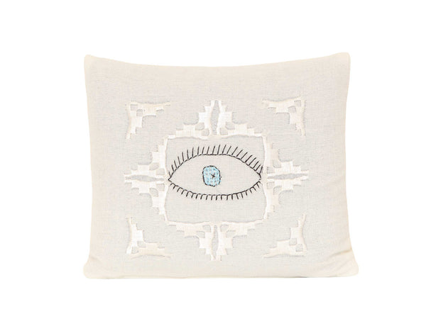 Turkish Embroidery Third Eye Lavender Sachet (Medium)